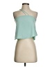 Superdown 100% Polyester Teal Sleeveless Blouse Size S - photo 1