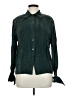 Saint Germain Paris Green Long Sleeve Blouse Size S - photo 1