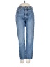 Levi's 100% Cotton Hearts Blue Jeans Size 26 waist - photo 1