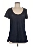 Gap Metallic Blue Short Sleeve T-Shirt Size M - photo 1