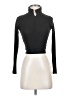 Assorted Brands Black Long Sleeve Turtleneck Size XS - photo 1