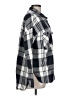 Old Navy 100% Cotton Plaid Gray Long Sleeve Button-Down Shirt Size L - photo 4