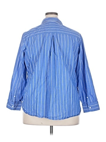 Old Navy 3/4 Sleeve Button-Down Shirt (view 2)