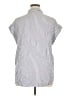 Hayden 100% Cotton Stripes Blue Sleeveless Button-Down Shirt Size 1X - photo 2