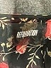 Reformation 100% Viscose Floral Black Jumpsuit Size 2 - photo 4