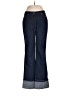 Escada Chevron-herringbone Blue Jeans Size EU 40 / US 10 - photo 1