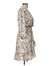 Gilli Animal Print Tan Cocktail Dress Size L - photo 4