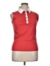 1' Classe Alviero Martini Red Sleeveless Blouse Size EU 48 / US 18 - photo 1