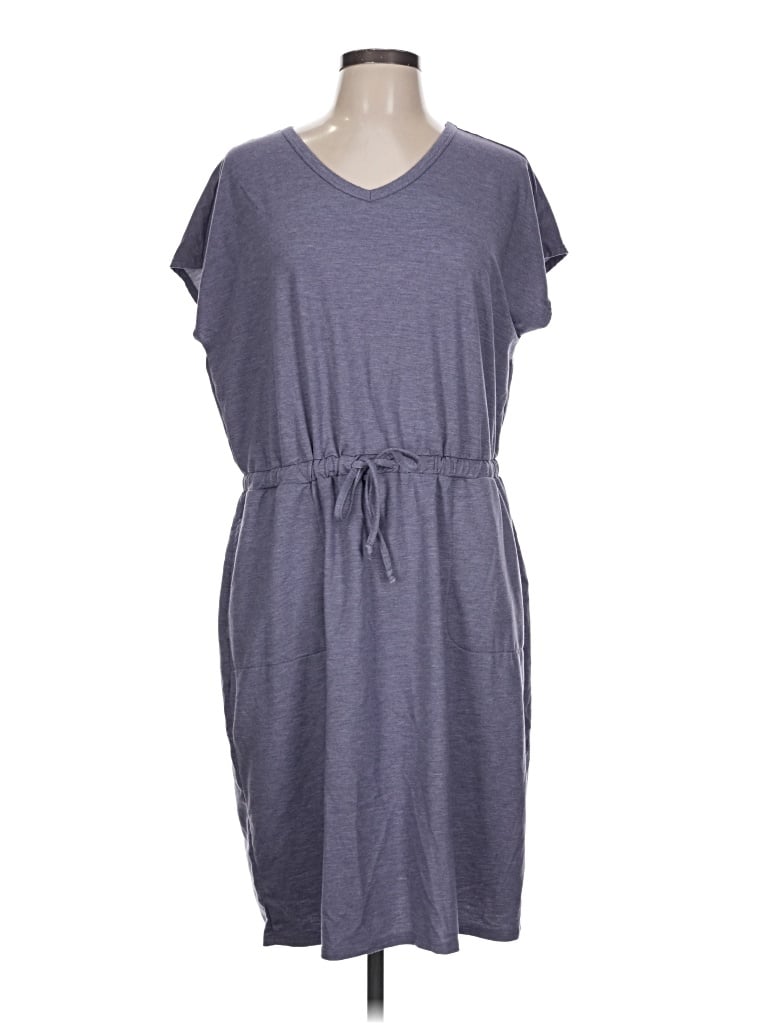 Pre-owned 32 Degrees Casual Dress In Gray