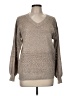Unbranded 100% Polyester Metallic Tan Pullover Sweater Size M - photo 1