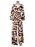 Unbranded Animal Print Brown Jumpsuit Size S - photo 2