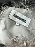 Saint Art 100% Polyester Metallic Silver Pullover Sweater Size M - photo 7