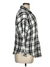 True Craft 100% Cotton Plaid Gray 3/4 Sleeve Button-Down Shirt Size 1X - photo 4