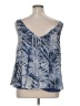 Jessica Simpson 100% Polyester Blue Sleeveless Blouse Size 1X - photo 2