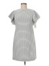Calvin Klein Houndstooth Gray Casual Dress Size 6 - photo 1