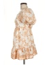 Blu Pepper Paisley Orange Casual Dress Size M - photo 5