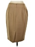 Ann Taylor LOFT Solid Tan Formal Skirt Size 4 - photo 2