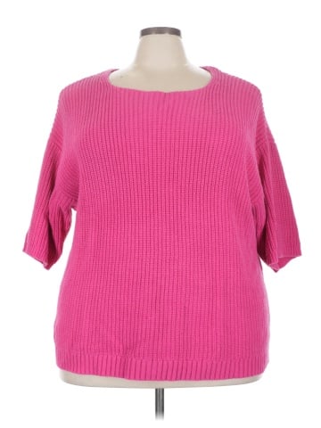 Woman Within Pullover Sweater (view 1)