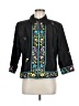 Draper's & Damon's 100% Silk Black Jacket Size M (petite) - photo 1