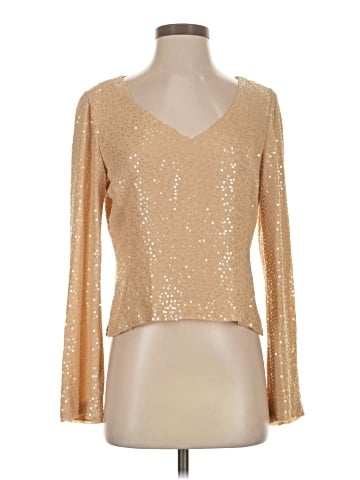 Dana Buchman Long Sleeve Top (view 1)