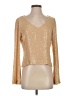 Dana Buchman Gold Long Sleeve Top Size 2 - photo 1