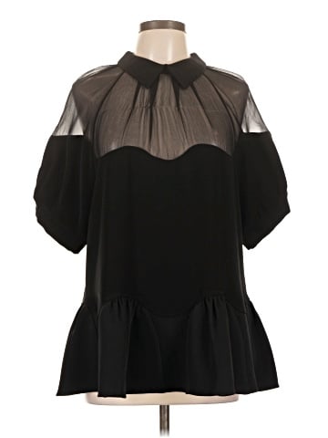 Opening Ceremony Short Sleeve Blouse (view 1)