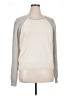 Veronica Beard 100% Cashmere Metallic Silver Cashmere Pullover Sweater Size XL - photo 1