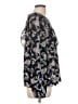 NANETTE Nanette Lepore 100% Polyester Paisley Black Long Sleeve Blouse Size L - photo 4