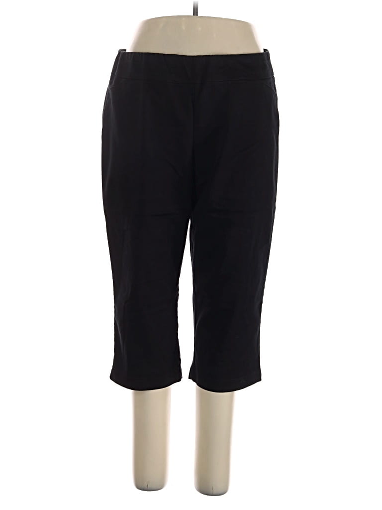 Pre-owned Croft & Barrow Active Pants In Black