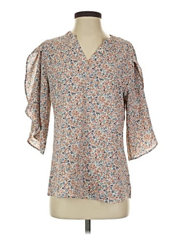 Cuyana 3/4 Sleeve Blouse (view 1)