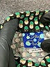 Kicky Pants Hearts Green Short Sleeve Button-Down Shirt Size 3-6 mo - photo 3