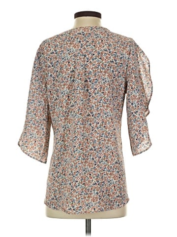 Cuyana 3/4 Sleeve Blouse (view 2)