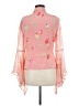 Escada Floral Pink 3/4 Sleeve Blouse Size EU 40 / US 10 - photo 2