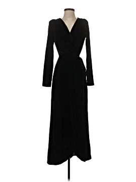 black corset long sleeve dress Black Boned Lace Dress | Gothic Bustier Gown main image 0