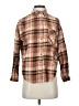 Billabong 100% Cotton Plaid Brown Long Sleeve Button-Down Shirt Size S - photo 1