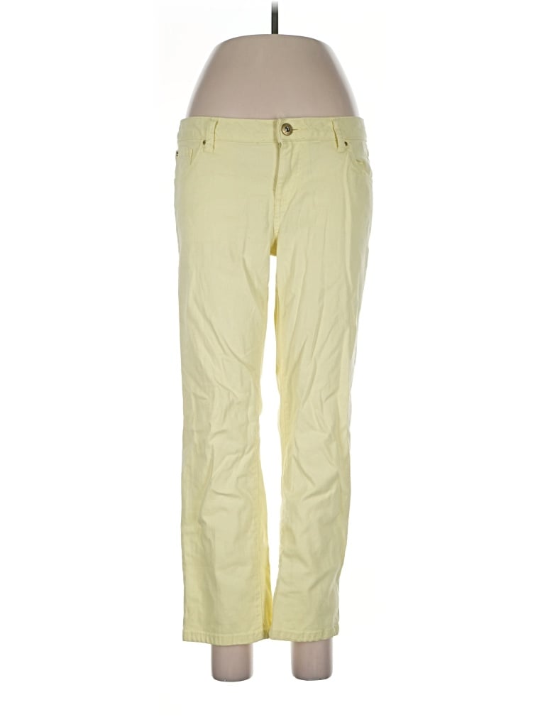 Pre-owned Apt. 9 Jeans In Yellow