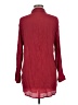 Unbranded 100% Polyester Burgundy Long Sleeve Blouse One size - photo 2