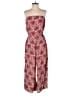 Elan Hearts Red Jumpsuit Size S - photo 1