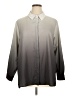 Assorted Brands 100% Polyester Color Block Gray Long Sleeve Blouse Size 1X - photo 1