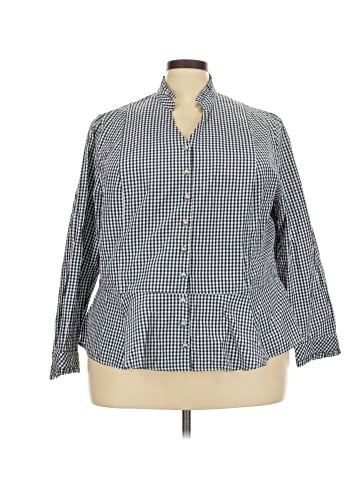 Ulla Popken Long Sleeve Blouse (view 1)