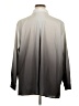 Assorted Brands 100% Polyester Color Block Gray Long Sleeve Blouse Size 1X - photo 2