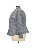 Ulla Popken Houndstooth Gray Long Sleeve Blouse Size 24 - 26 - photo 5