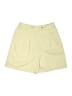 IZOD 100% Polyester Solid Yellow Shorts Size 12 - photo 1