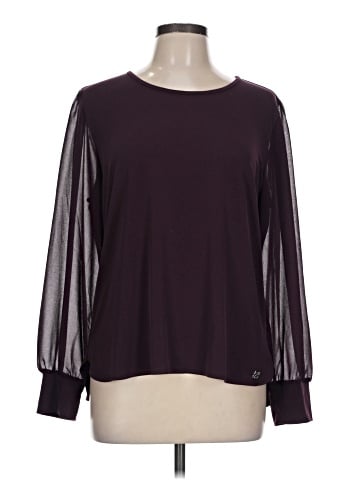 Calvin Klein Long Sleeve Blouse (view 1)