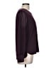 Calvin Klein Burgundy Long Sleeve Blouse Size L - photo 4