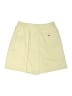 IZOD 100% Polyester Solid Yellow Shorts Size 12 - photo 2