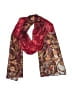 Unbranded Paisley Burgundy Red Scarf One size - photo 1