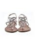 Fergalicious Silver Sandals Size 7 1/2 - photo 2