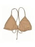 Minervas Antennae Solid Tan Swimsuit Top Size M - photo 1
