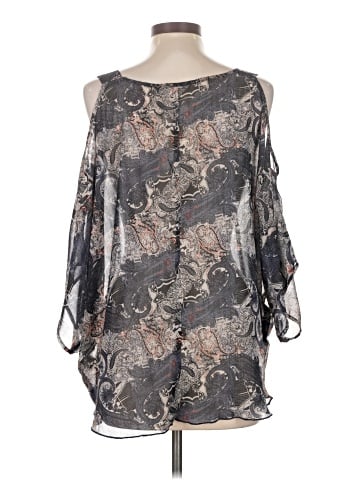 Coco + Carmen 3/4 Sleeve Blouse (view 2)